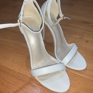 White beautiful heels